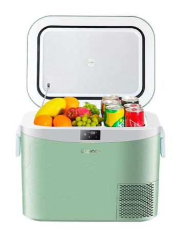 Автохолодильник компрессорный БИРЮСА НС-18P2 зеленый фото