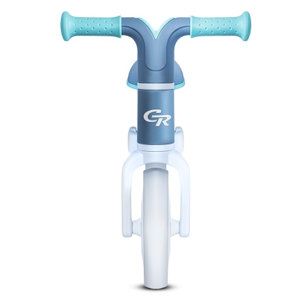 Беговел 2х кол City-Ride CR-BB-02BL. Пластиковая рама, мягкое сиденье, колеса 7" EVA. Цвет Голубой фото