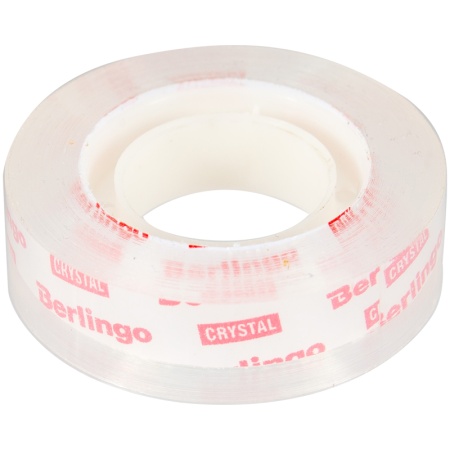 Скотч 12мм*33м, прозрачная, ШТ фото