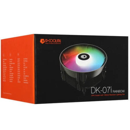 Кулер для процессора ID-Cooling DK-07i RGB 125W купить ЦИТ Кулер для процессора ID-Cooling DK-07i RGB 125W фото