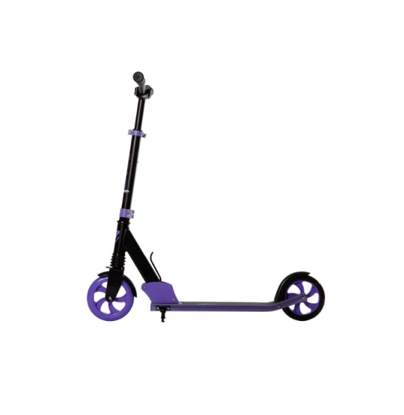 Самокат городской NOVATRACK 160FS.POLIS.VT21 алюминий, передний амортизатор, складной с удобной сист фото