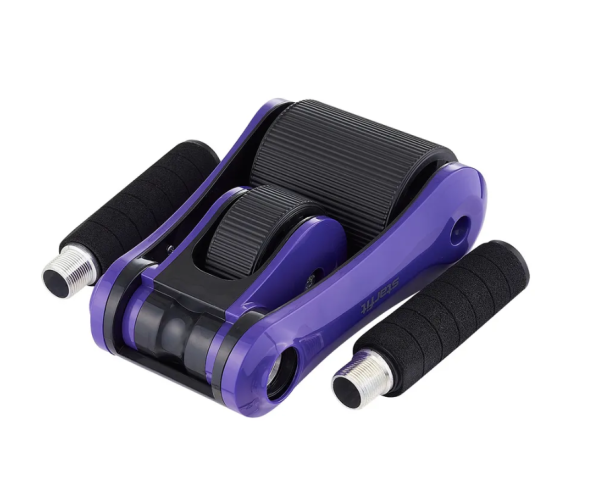Ролик для пресса складной STARFIT RL-108 черный/фиолетовый фото