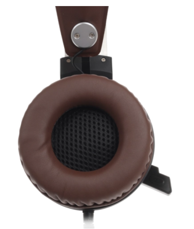 Игровые наушники с микрофоном A4 Bloody G430 черный/коричневый фото