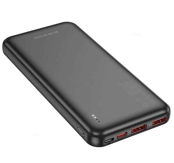 Внешний аккумулятор Borofone BJ38 Power 10000mAh чёрный  купить ЦИТ Внешний аккумулятор Borofone BJ38 Power 10000mAh чёрный  фото