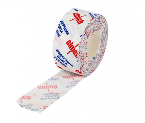 Тейп боксерский Clinch Boxing Tape ФБР (2 штуки) (длина 9.1 м) фото