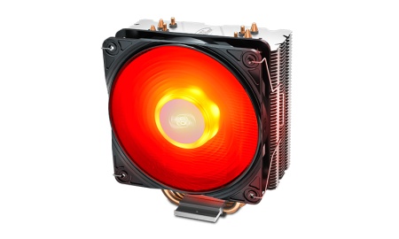 Кулер для процессора Deepcool GAMMAXX 400 V2 RED Soc-1366/115X/1700/AM4/AM3/+/AM2/+/FM2/+/FM1180W фото