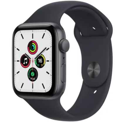 Умные часы Apple Watch SE2 44mm Midnight Case / Midnight Sport Band  фото