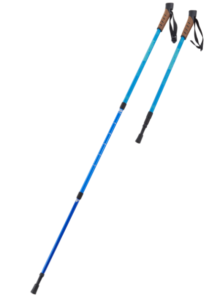 Палки для скандинавской ходьбы BERGER Explorer 3-секционные, 67-135 см синий купить ЦИТ Палки для скандинавской ходьбы BERGER Explorer 3-секционные, 67-135 см синий фото