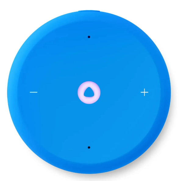 Умная колонка Новая Яндекс Станция Лайт 2 с Алисой синий (YNDX-00026BLU) купить ЦИТ Умная колонка Новая Яндекс Станция Лайт 2 с Алисой синий (YNDX-00026BLU) фото