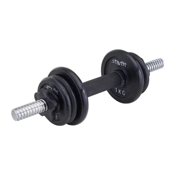 Гантель разборная чугунная в коробке STARFIT DB-715 5 кг., компл фото