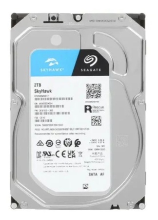 Жесткий диск HDD 2Tb Seagate ST2000VX017 Surveillance Skyhawk <5400, 256Mb> фото