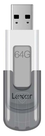 USB флеш-накопитель 64GB Lexar JumpDrive V100 USB 3.0 LJDV100-64GABEU фото