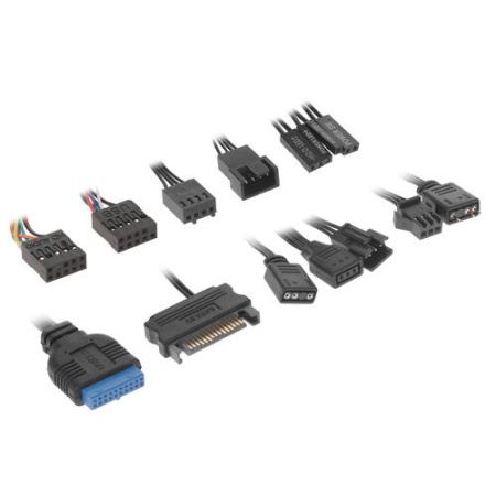 Корпус Deepcool MATREXX 55 V3 черный без БП E-ATX 2xUSB2.0 1xUSB3.0 audio bott PSU фото