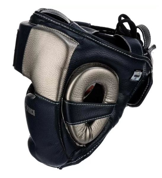 Шлем боксерский Clinch Punch 2.0 Full Face темносине-бронзовый (размер L) фото