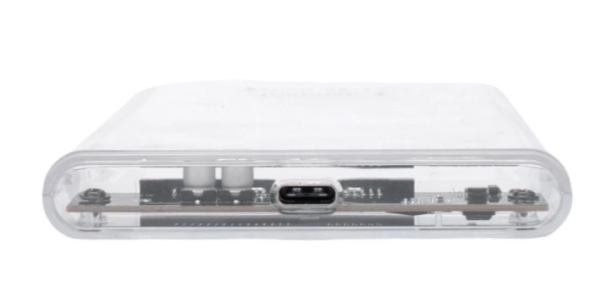 Внешний корпус USB 3.0 для 2.5" HDD/SSD Gembird EE2-U3S-7, порт Type-С, SATA III, пластик, прозрачны фото