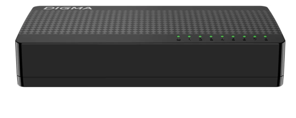 Коммутатор Digma DSW-108GEV2 (L2) фото