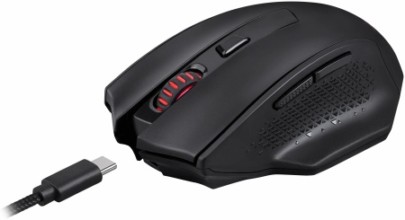 Мышь Redragon Woki черная, беспроводная фото