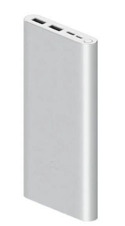 Внешний аккумулятор Xiaomi Mi Power 10000mAh Silver (PB100DZM) фото