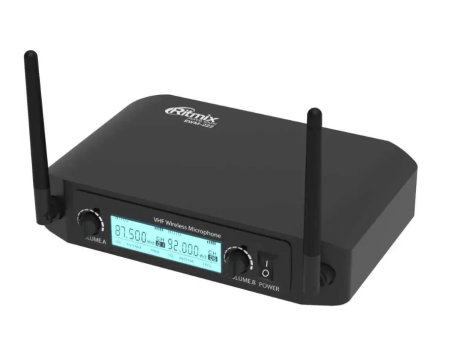 Набор беспроводных микрофонов RITMIX RWM-222 черный фото