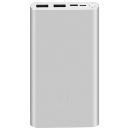 Внешний аккумулятор Xiaomi Mi Power 3 10000mAh 18W Fast Charge Silver (VXN4273GL) фото