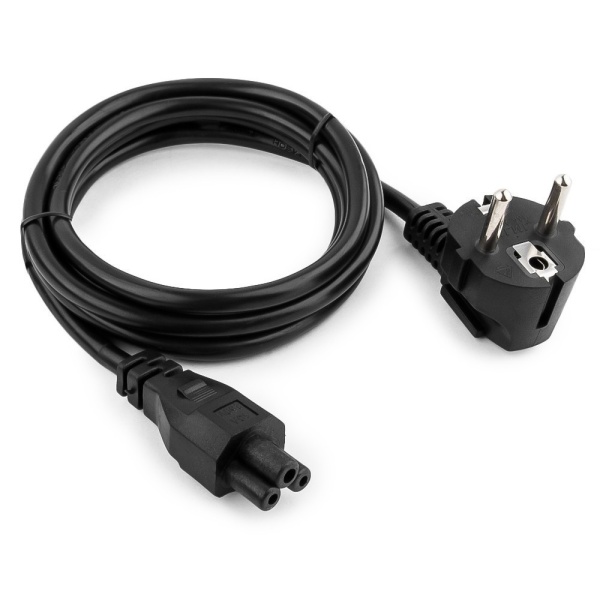 Кабель питания Cablexpert PC-186-ML12-1M, Schuko-C5, 3х0.75мм2, 10А, 1м, черный, пакет купить ЦИТ Кабель питания Cablexpert PC-186-ML12-1M, Schuko-C5, 3х0.75мм2, 10А, 1м, черный, пакет фото