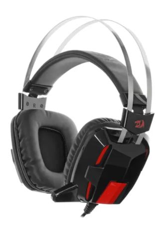 Игровые наушники с микрофоном REDRAGON Lagopasmutus 2 красный/черный фото