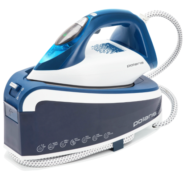 Парогенератор POLARIS PSS 6501K, синий/белый фото