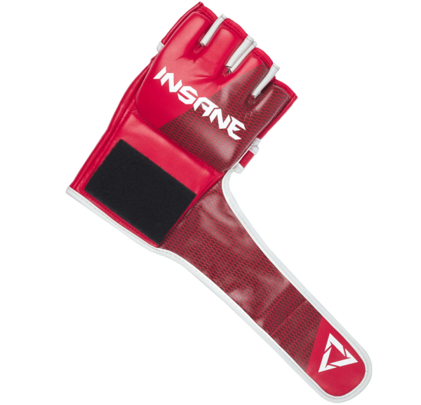 Перчатки для MMA INSANE EAGLE IN22-MG300, ПУ, красный, S фото