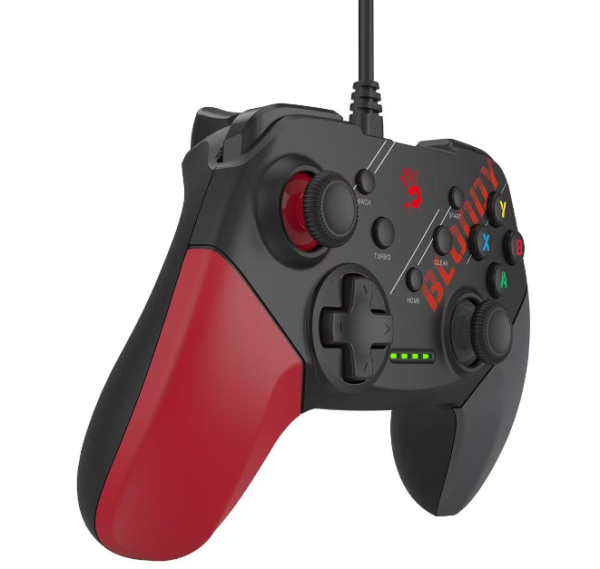 Геймпад A4Tech GP30 Sports черный/красный  USB  фото