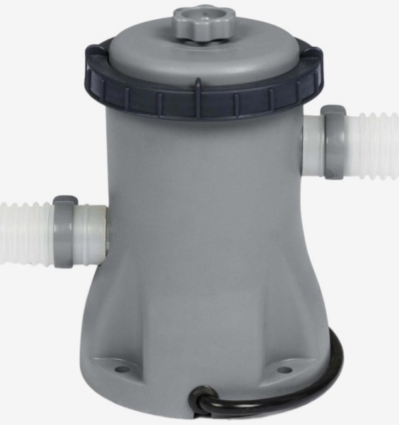 Бассейн с надувным бортом "Bestway Fast Set" (366*76) фил.-насос 1249л/ч  арт. 57274 фото