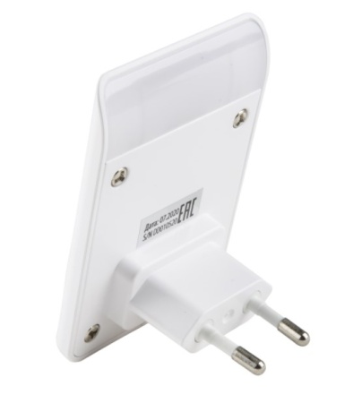 Ночник UNIEL DTL-320 прямоугольник белый фото