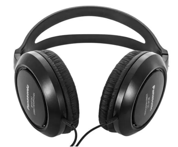 Наушники PANASONIC RP-HT161E-K 2м черный  купить ЦИТ Наушники PANASONIC RP-HT161E-K 2м черный  фото