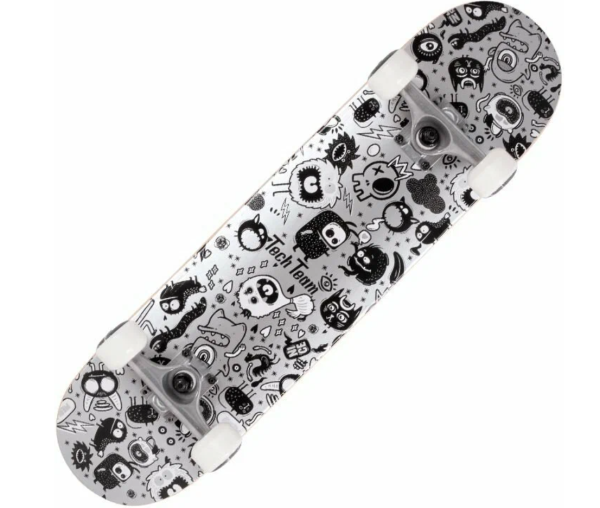Скейтборд Tech Team Aliens Doodles фото