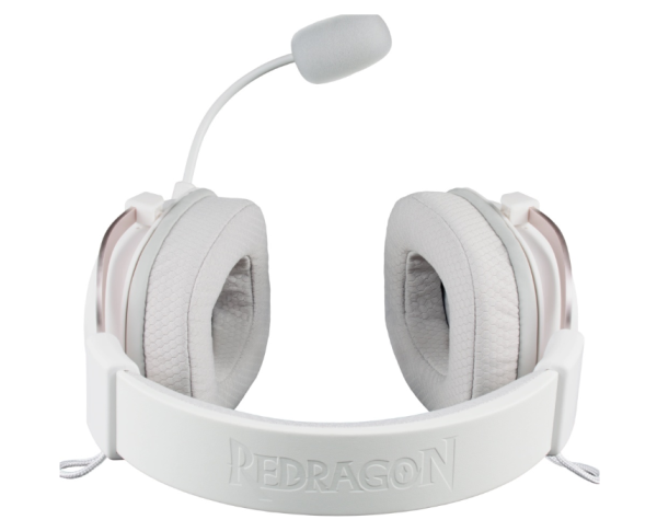 Игровые наушники с микрофоном REDRAGON Zeus X RGB белый  фото