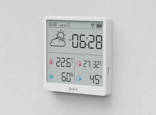 Метеостанция XIAOMI ATuMan Duka TH3 белый фото