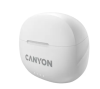 Беспроводные bluetooth наушники Canyon TWS-8 (CNSTWS8W) Белый фото
