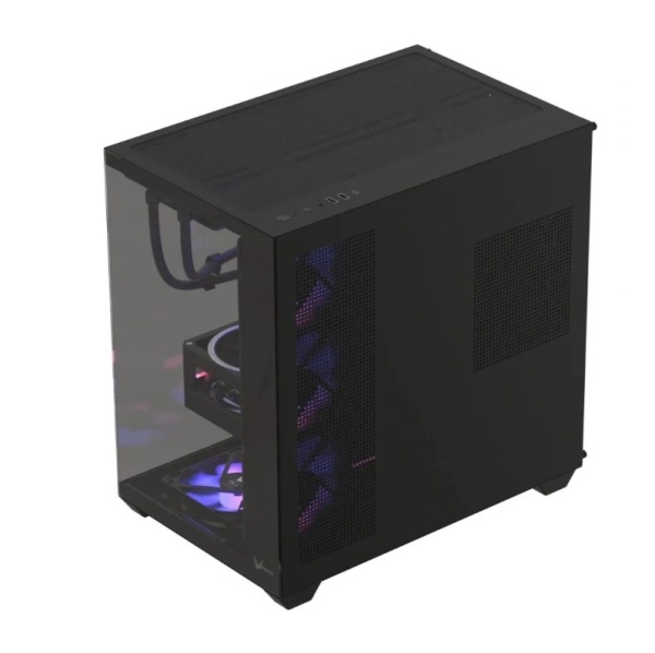 Корпус Formula Crystal Z2 v2 черный без БП ATX 10x120mm 3x140mm 1xUSB2.0 1xUSB3.0 audio  фото