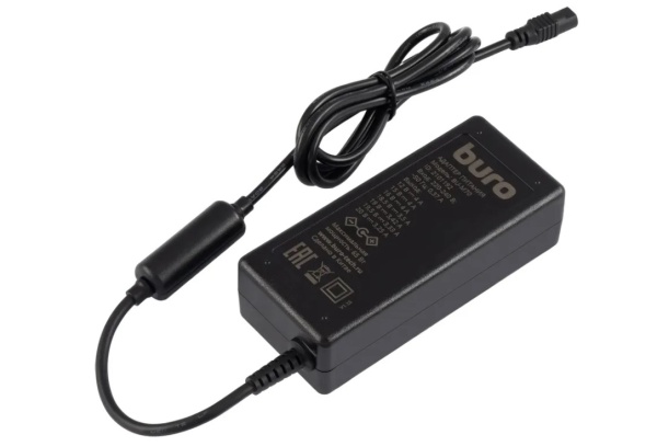Адаптер AC Buro BU-M70 ручной 65W 12V-20V 10-коннект. 4A от бытовой электросети фото