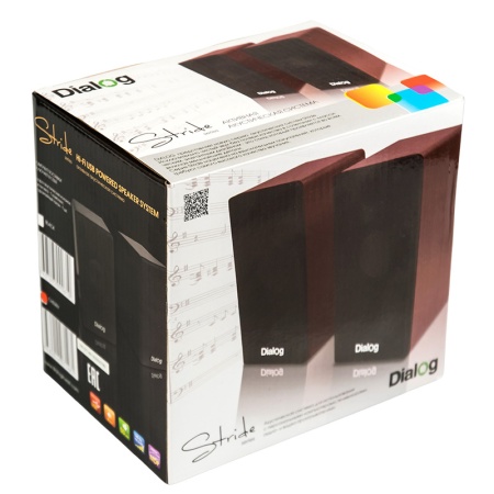 Колонки Dialog Stride AST-20UP вишня фото