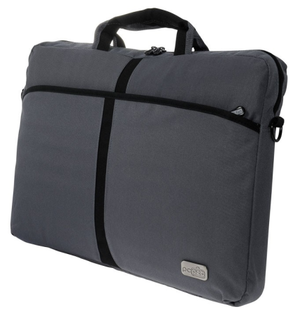 Сумка для ноутбука 17.3" PC Pet 600D серый нейлон (PCP-A1317GY) фото