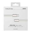 Кабель USB-С - LIGHTNING PERO DC18 ULTIMATE 1,5м серебристый PRDC-18CLWH фото