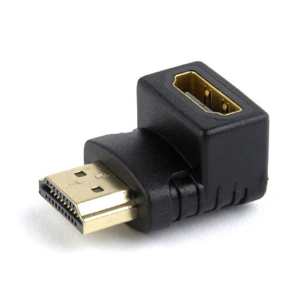 Переходник HDMI - HDMI 90 градусов Cablexpert A-HDMI90-FML фото