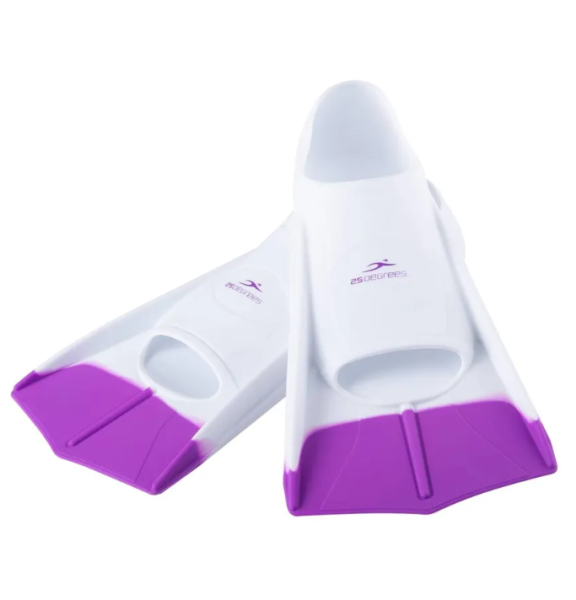Ласты тренировочные 25DEGREES Pooljet White/Purple 25D21001, XXS (27-29) фото