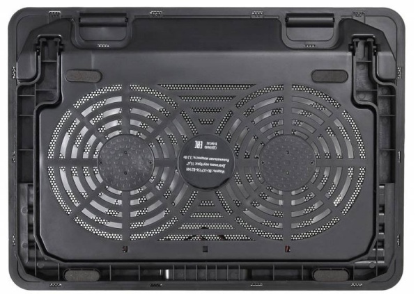 Подставка для ноутбука Buro BU-LCP156-B214H 15.6"355x255x30мм 2xUSB 2x 140ммFAN фото