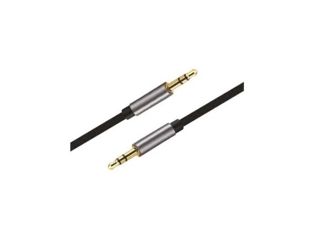 Аудиокабель EXPLOYD EX-K-476 AUX Jack3,5mm(M) - Jack3,5mm(M) 1M SONDER круглый черный фото