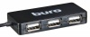 Хаб USB 2.0 Buro BU-HUB4-U2.0 4порт. черный фото