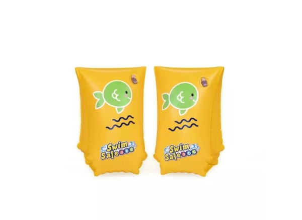 Нарукавники для плавания "Шаг С" 30х15 см, 5- 12 лет, BESTWAY, 32110 фото