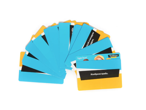 Игра напольная для детей Десятое королевство TomToyer "Беги от Лавы", картонная коробка фото