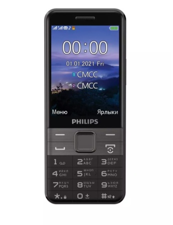 Мобильный телефон PHILIPS E590 XENIUM DUOS BLACK фото