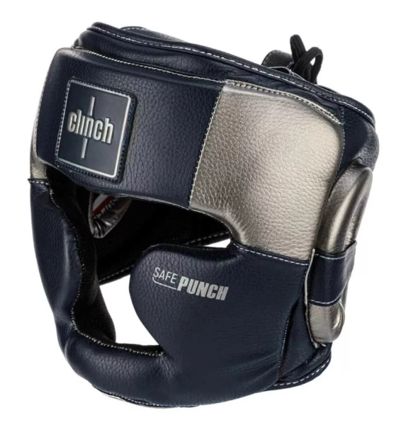 Шлем боксерский Clinch Punch 2.0 Full Face темносине-бронзовый (размер L) фото